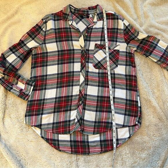 BDG Button Down Plaid Flannel Shirt - Picture 6 of 11